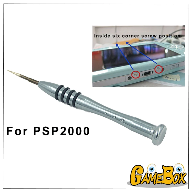 Шестигранная отвертка для PSP 2000 винтовая с цветком сливы 2000|Запасные части| |