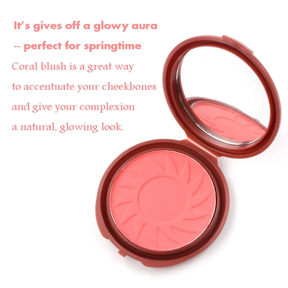 Румяна натуральный розовый румяна основа для макияжа косметика женщин и девочек