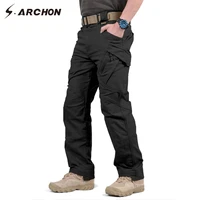 ix9 97 cotton men military tactical cargo pants men swat combat army trousers male casual many pockets stretch cotton pants