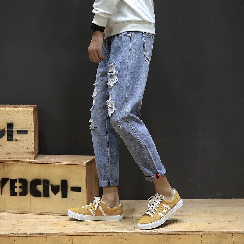 Осень 2017 Новый день краны отверстие в девять точек 28 44 GK12 джинсы P45|jeans jeans|day dayt jeans |