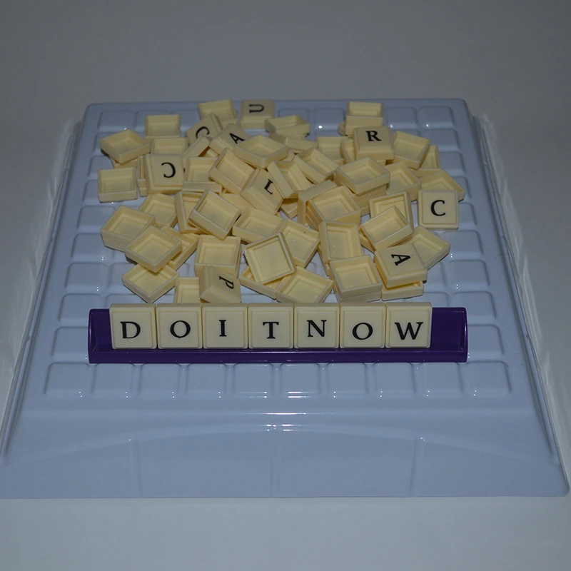 Upwords 3D Scrabble Word Building Классическая образовательная настольная игра кроссворды