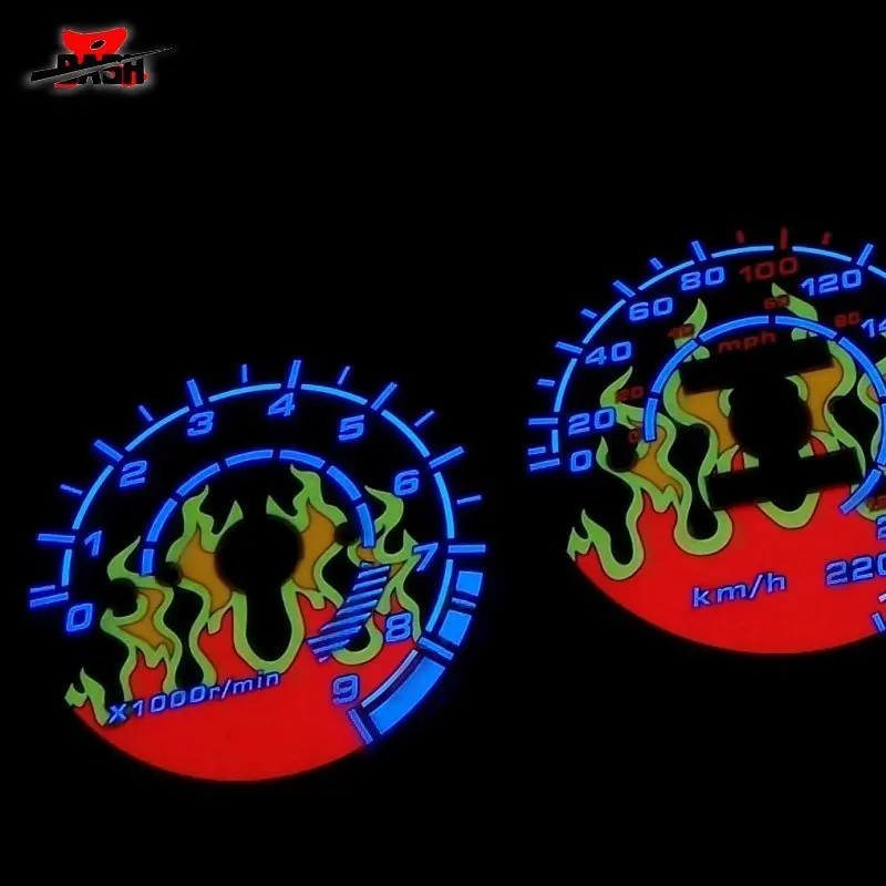DASH EL Glow Gauge для Civic EG 1995 автоматическая передача звука дизайн с активированным