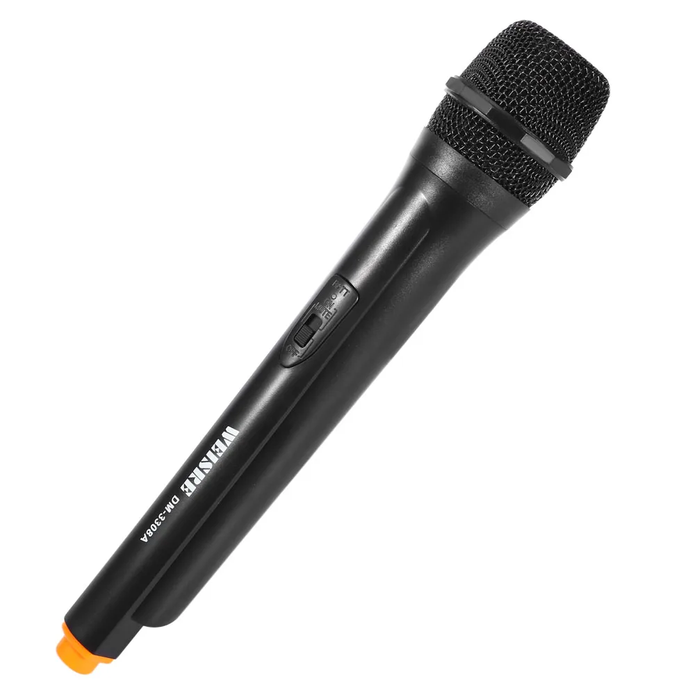 WEISRE DM 3308A Профессиональный VHF беспроводной ручной микрофон двухканальный