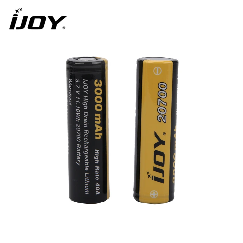Оригинальный аккумулятор Ijoy 20700 3000 мА · ч литий ионный 40А для электронной