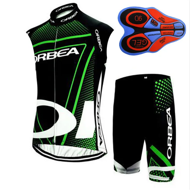 2018 Новый Orbea про мужчин Vélo комплект без рукавов Mtb велосипед одежда рубашки Майо