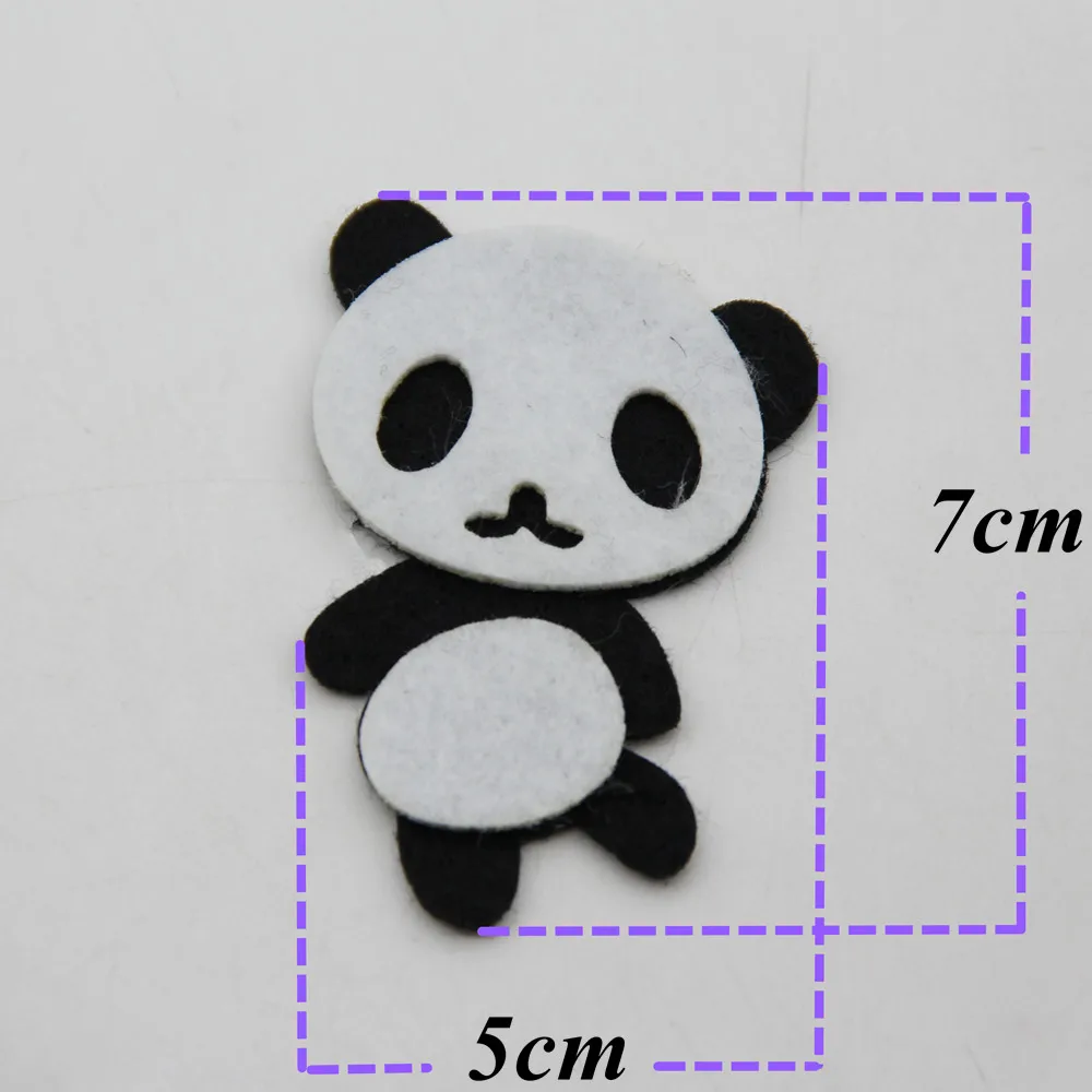 Новый мультфильм резки животных панды форма DIY ткань материал ручной работы