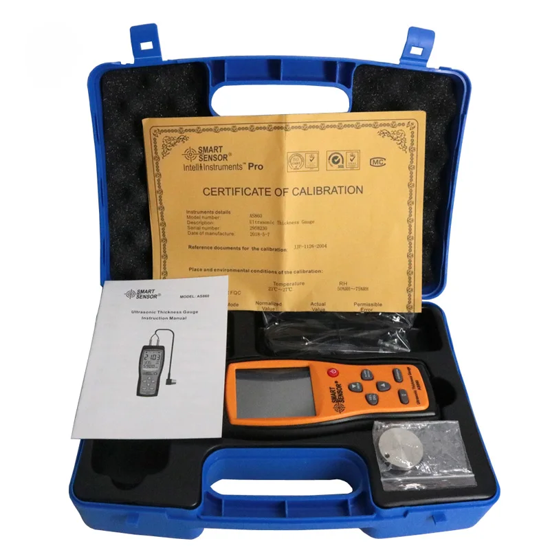 Digital AS860 Ultrasonic Thickness Gauge Smart Sensor Portable thickness tester | Инструменты