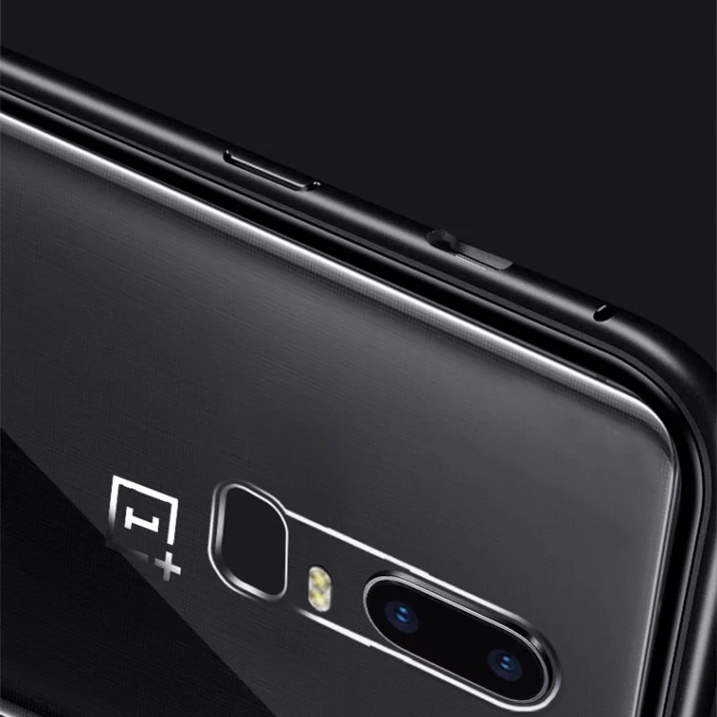Magnetic Metal Adsorption Case For Oneplus 7 Pro Tempered Glass Back 6T 6 5T Phone Cover |