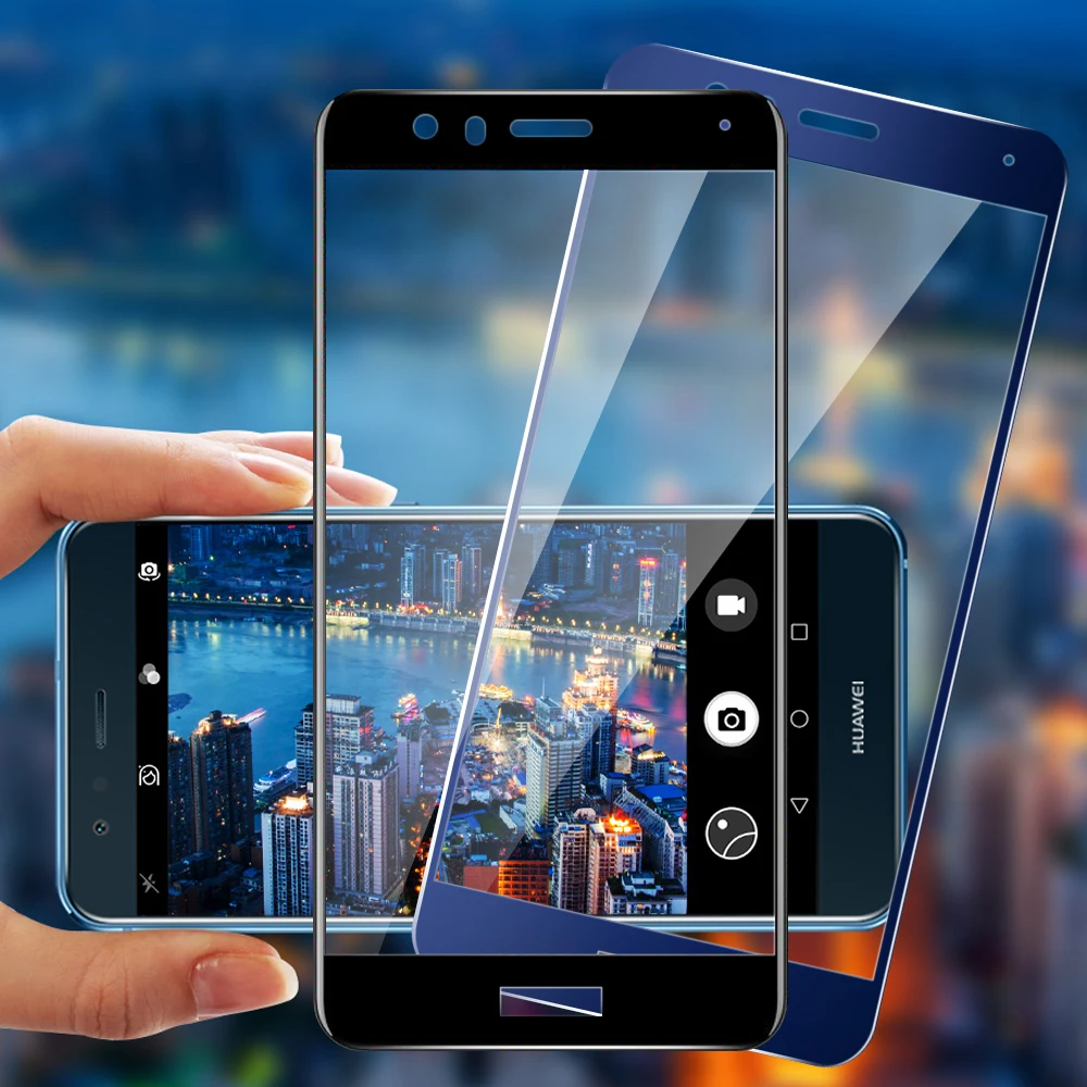 Huawei P10 Lite пленка закаленное стекло 2.5D Phenvel полное покрытие Slik Защитная пленка для huawei P10 Lite