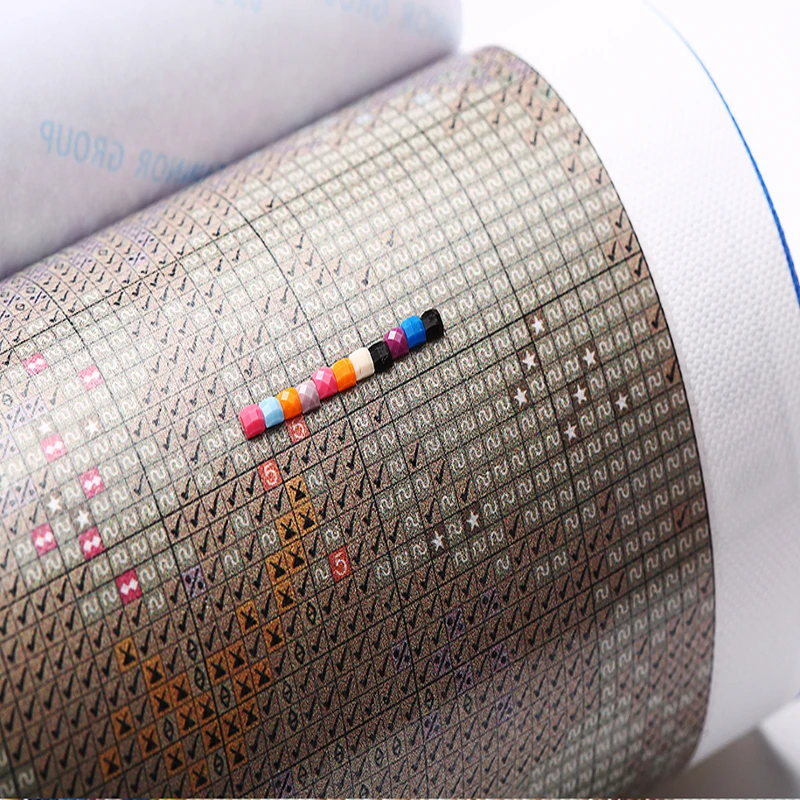 

TOUOILP square full Diamond Painting Wolven Stel