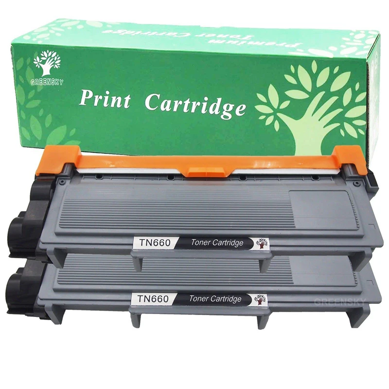 GREENSKY DR660 2 PK TN 660 630 Тонер для Brother HL L2300D L2340DW L2360DW DCP L2540DW MFC L2685DW L2700DW TN660|Картриджи с