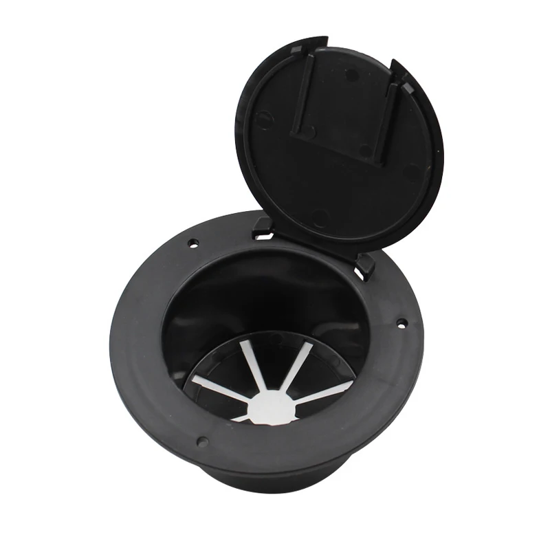 

Plastic Hatch Round wire compartment cover RV wire lock box Junction box hub for Boat Yatch Marine