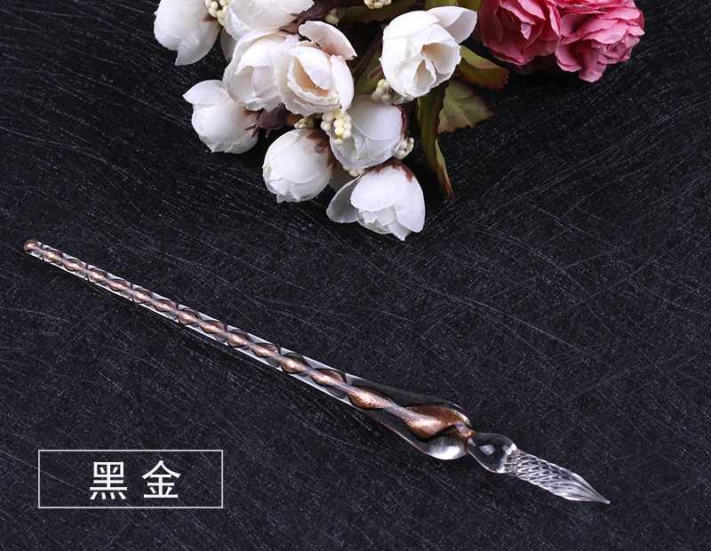 Стеклянная Ручка dip pen подарочный набор персонализированная японская ручка Sichuan с