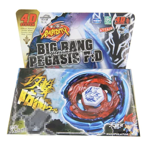 Волчок Big Bang BB105 Cosmic Pegasus Pegasis F: D стартовый набор w/Launcher& Ripcord - Цвет: YH0215