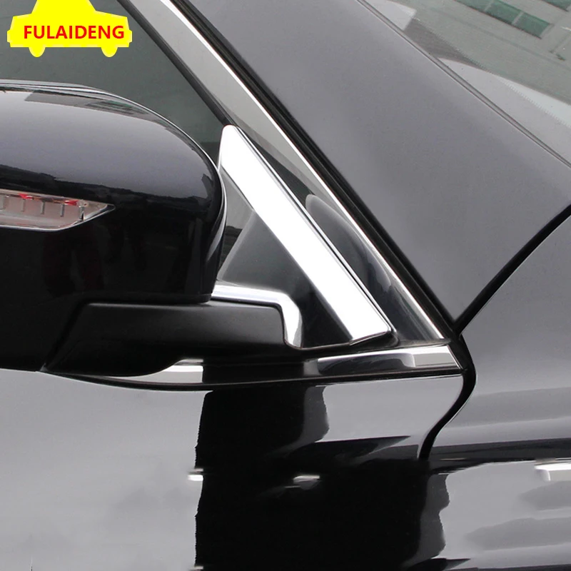 2 шт. для Nissan X Trail Rogue 2014 2017 ABS хром передняя дверь окно треугольная обрезная крышка