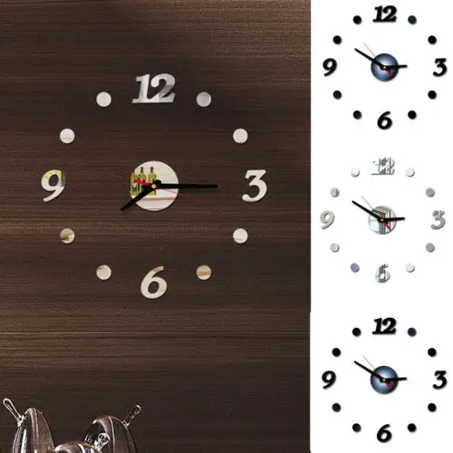 Современное искусство настенные часы для самостоятельной сборки дома в