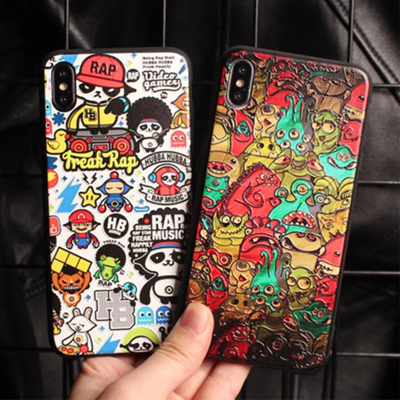 

Limitted 3D Print Case for iPhone XS MAX Soft Silicone Phone Cover for iPhone XS Max Fundas Skin Free Phone Holder for iPhone 9