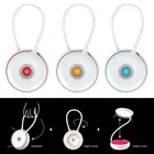 Открытый Кемпинг Светодиодный Палатка светильник с USB портом для зарядки, портативная ночной Светильник защита глаз настольная лампа беспроводной сердце лампа