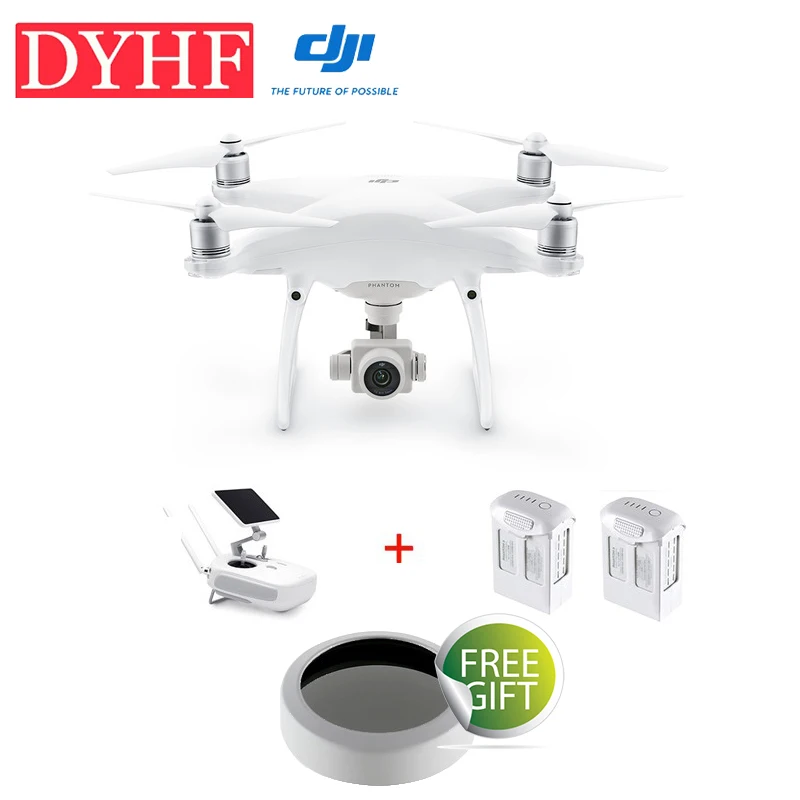 В наличии! DJI Phantom 4 dji phantom профессиональная портативная рация с 1 дюймовый 20MP Exmor R