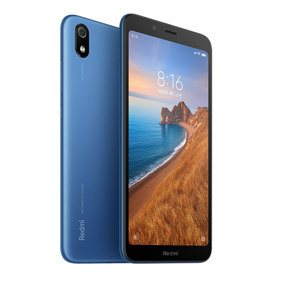 Xiaomi Redmi 7A смартфон с 5 дюймовым дисплеем восьмиядерным процессором Snapdragon 439 ОЗУ 2