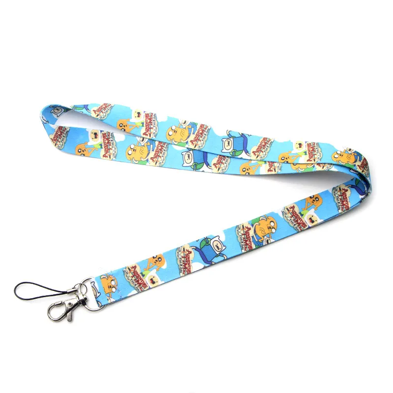 V213 время приключений мультфильм брелок Lanyards Id значок держатель ID карты пропуск
