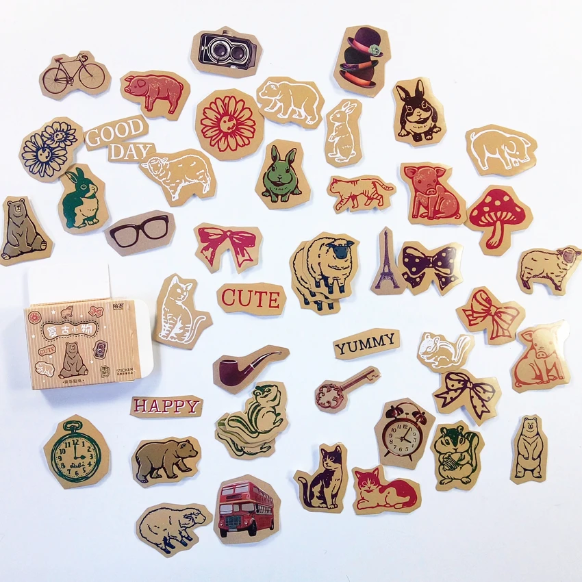 20 коробок/партия самоклеящиеся наклейки для выпечки скрапбукинга|stickers for|sticker