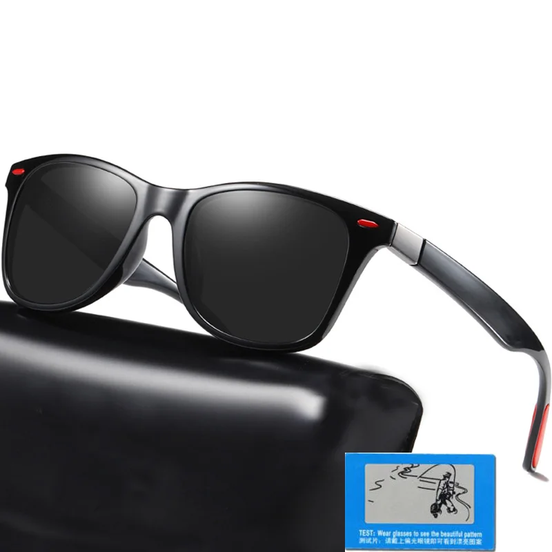 Солнцезащитные очки P21 мужские поляризационные зеркальные с защитой от