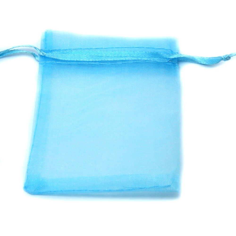 

Turquoise Jewelry Packing Drawable Organza Bags 7x9cm,Wedding Gift Bags & Pouches,100pcs/lot PS-PDB01-01TR