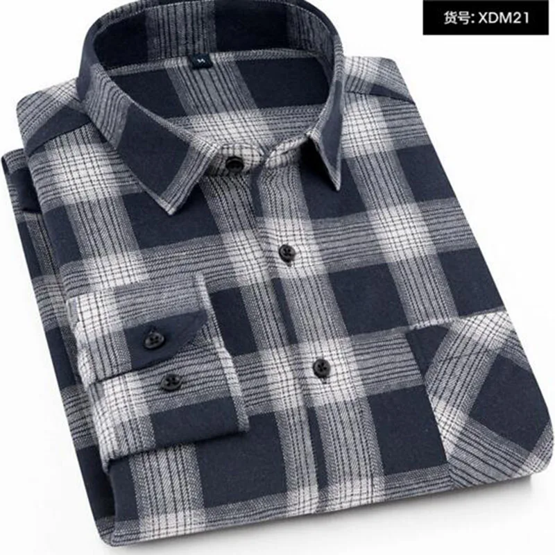 Осенне-зимние популярные мужские модные рубашки с длинными рукавами Camisa
