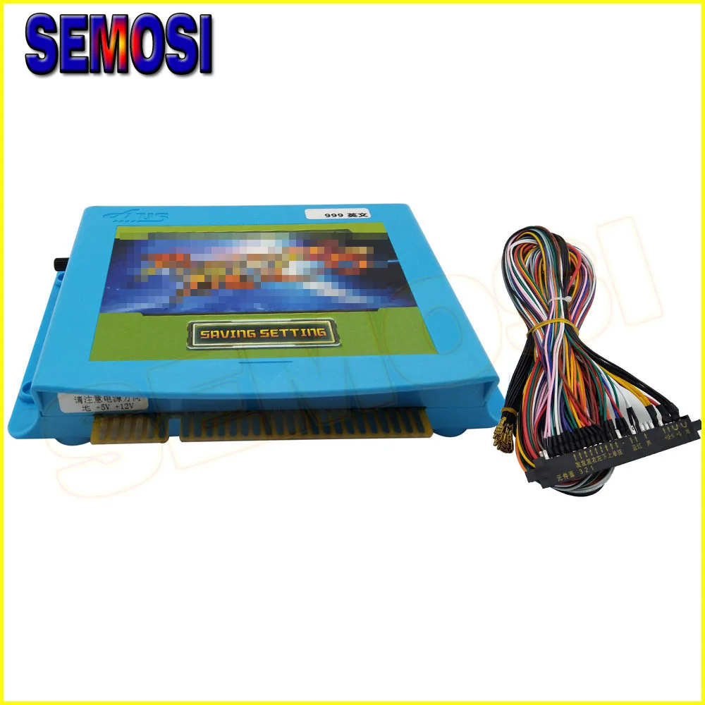 Игровой 5S мульти для игры доска Jamma CGA/VGA выход-999 в 1 аркада pcb видеоигры с 28Pin жгут