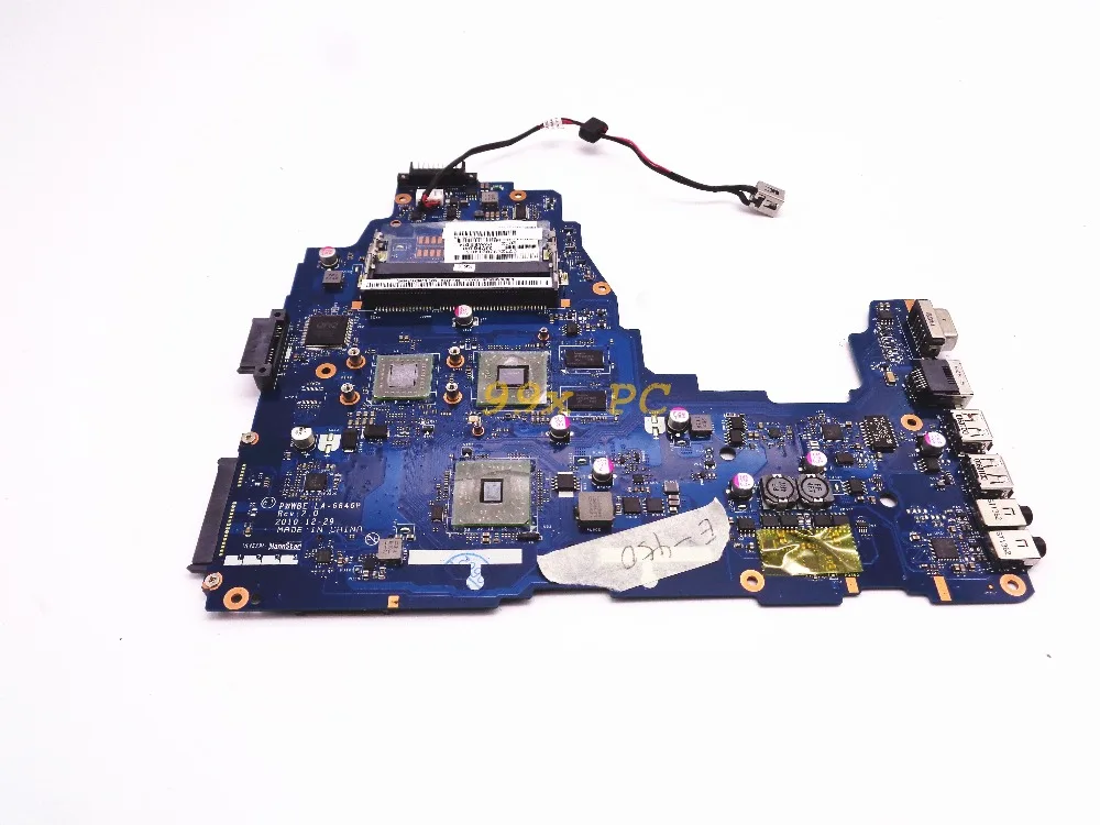 LAOKE FOR Toshiba Satellite C660 C660D Laptop Motherboard W/ E-450 CPU HD6330M GPU K000128560 LA-6846P DDR3 Test ok | Компьютеры и