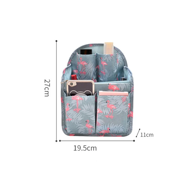 Для женщин Дорожная сумка, косметичка, сумка Baginbag Органайзер ленивый Фламинго косметички косметические, Туалетные набор инструментов для мытья посуды Maneup сумка