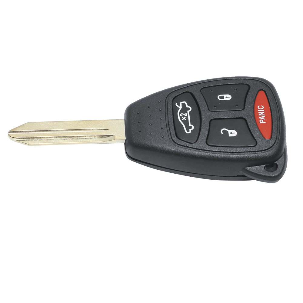 KEYECU 10 шт. Для Dodge Avenger для Chrysler 200 300 Aspen Jeep Grand Cherokee чехол ключей с дистанционным