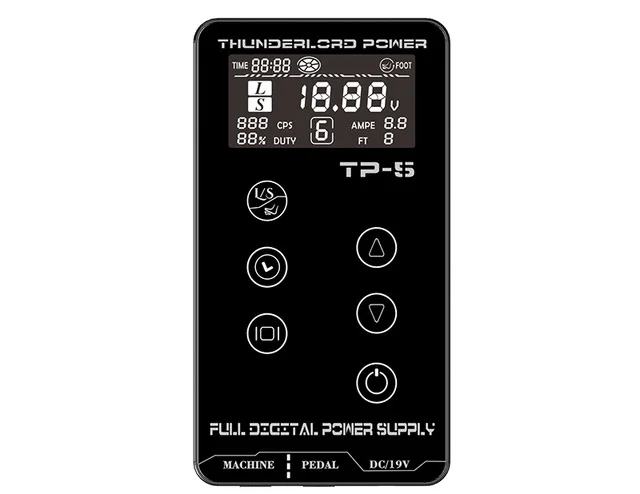 Bfaccia источник питания для татуажа HURRICAN UPGRADE screen TP-5 интеллектуальный цифровой ЖК-дисплей для макияжа Двойной источник питания для татуажа