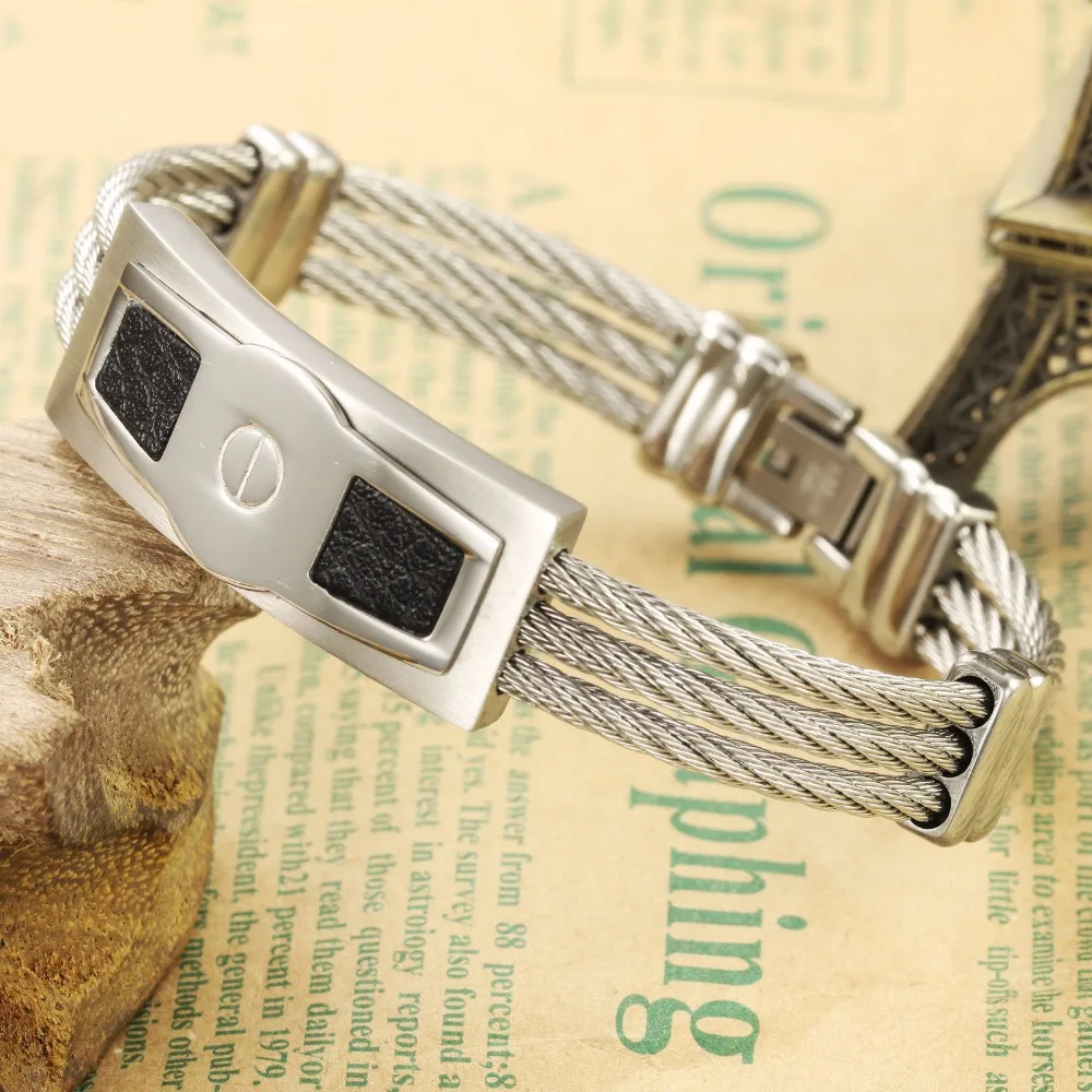 Модные украшения Одежда высшего качества Нержавеющая сталь браслет Mix цепи