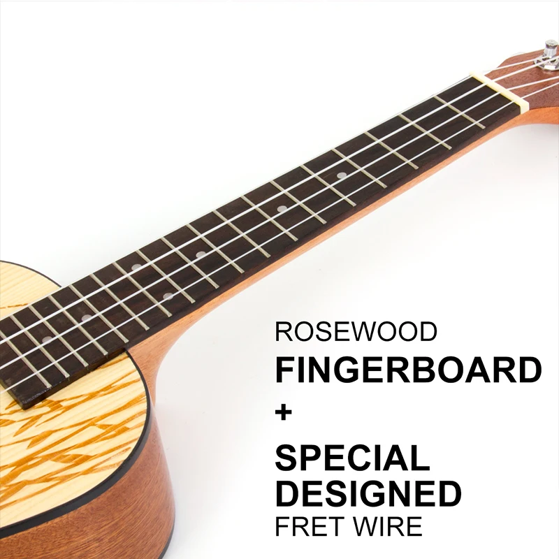 Укулеле для концерта 23 дюйма 4 струны с узором в виде Ласточки и ивы|guitare guitare|guitar