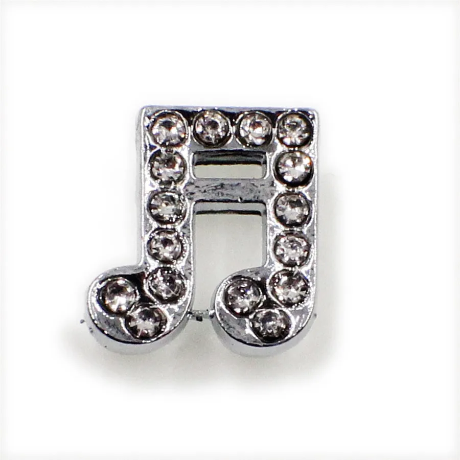 SL207 100 шт./лот горка очарование горный хрусталь Музыка Дизайн внутренний диаметр 8