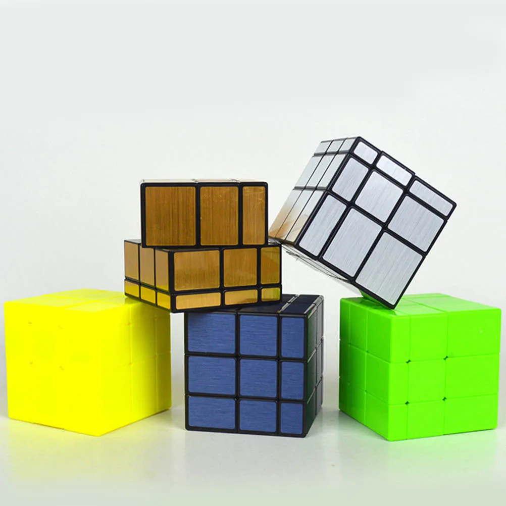 3x3x3 зеркальный кубик профессиональная головоломка с литым покрытием скоростной