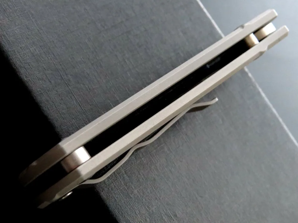 Eafengrow Sebenza Складной нож D2 Сталь титановая ручка походные охотничьи ножи инструмент маленькая модель