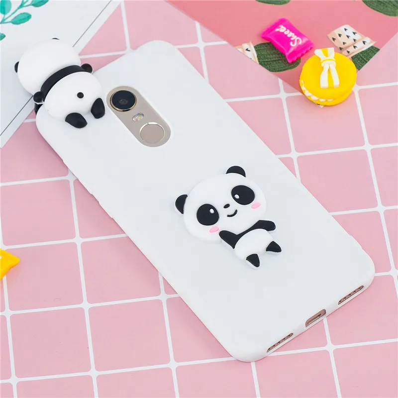 3D единорога панда кактус мягкий TPU чехол для Xiaomi mi A1 A2 Lite A3 mi 9t Red mi 7 6A 4X S2 Примечание 8 7 6 5 5A Prime 4 4X K20 Pro Чехол