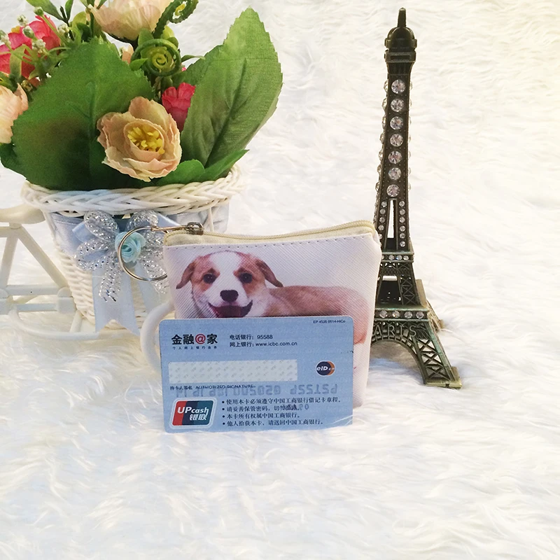 2017 прекрасная собака Кошельки бумажник для детей мини-сумка маленький кошелек