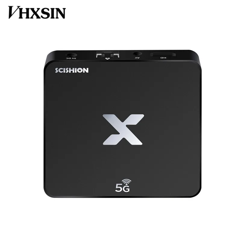 VHXSIN модель X 4 k Smart TV Box Android 8 1 Rockchip3229 2 Гб 16 5g WiFi | Электроника