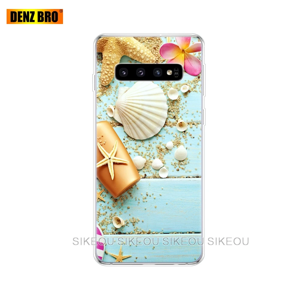 34756 Для samsung Galaxy S10 чехол S10Plus силиконовый чехол ТПУ чехол для телефона S10 E чехол на samsung S10 плюс G975F S 10 SM-G973F чехол - Цвет: 34756
