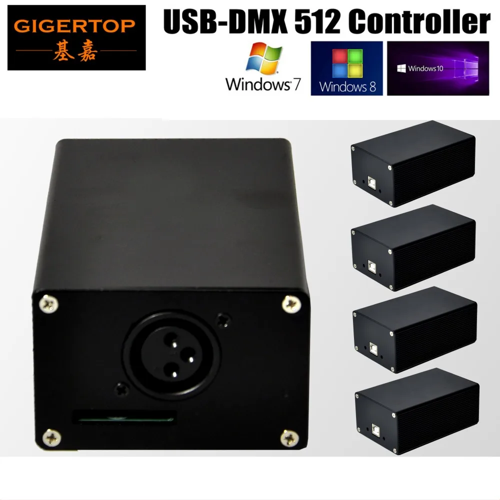 5 шт./партия, USB DMX 512, устройство управления сценическим освещением,, DMX управление, HD512, коробка, USB источник питания, мини DMX512 Consoler