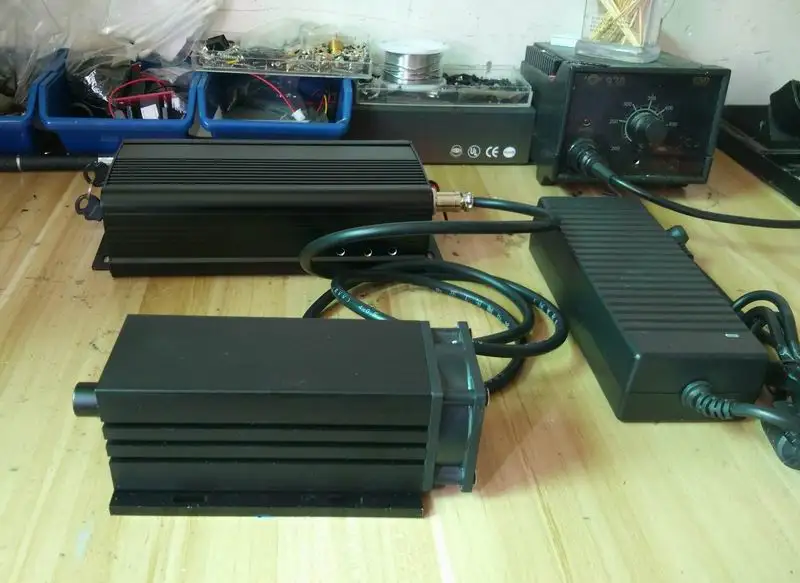 Регулировка 5 Вт 808 нм лазерный диодный модуль для резки с ЧПУ блоком питания |