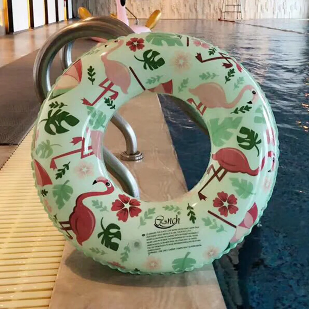 Круг для плавания с цветочным принтом 80/90 см|Плавательные круги| |