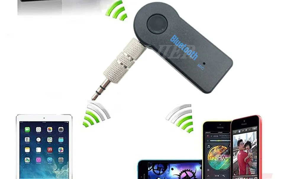 COOLJIER беспроводной Bluetooth приемник адаптер стерео 3,5 мм для автомобиля Музыка Аудио Aux Handsfree наушники ресивер Bluetooth адаптер