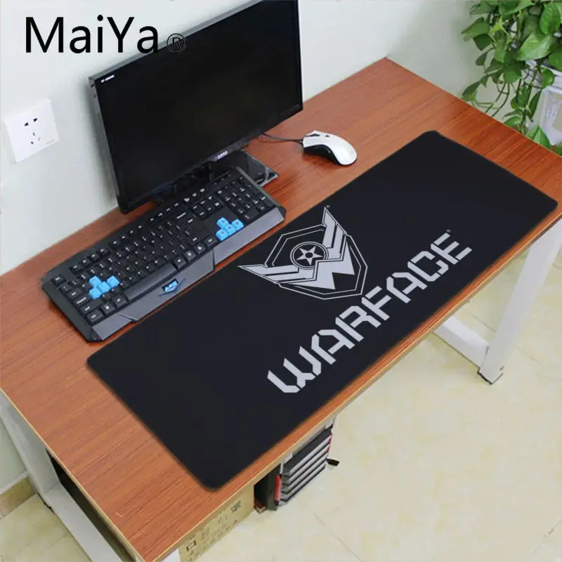 Maiyaca warface, резиновая мышь, прочный Настольный коврик для мыши, 700*300 мм, игровой коврик для мыши, скоростная клавиатура, коврик для мыши, ноутбук, ПК, Настольный коврик