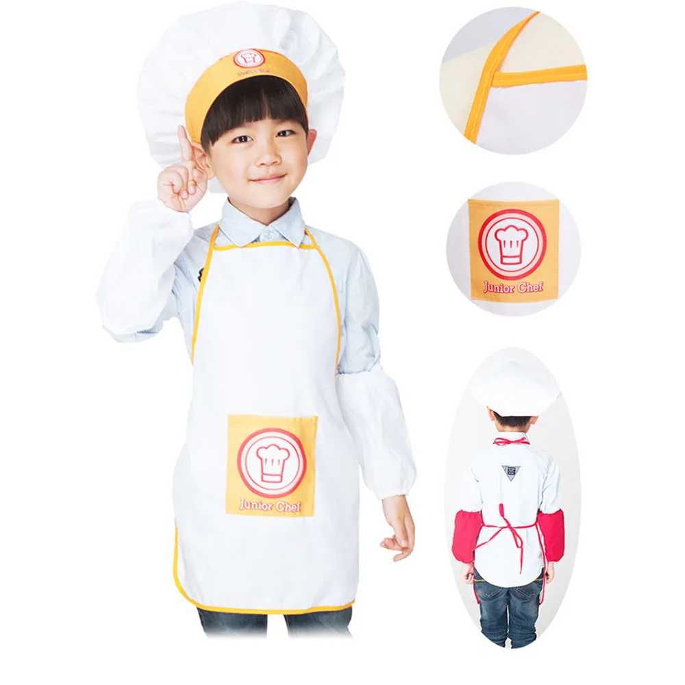 2018 Новый Детский водонепроницаемый кухонный фартук для приготовления пищи с