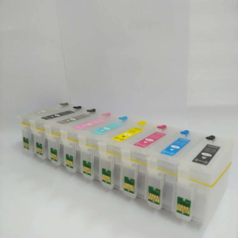 Vilaxh T7601-T7609 многоразовый картридж для Epson P600 surecolor SC-P600 принтер с чипами автоматического сброса